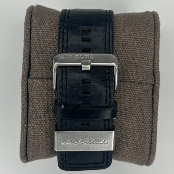 Rip Curl Detroit Leather Watch - Black - A2288 - Picture 7 of 14